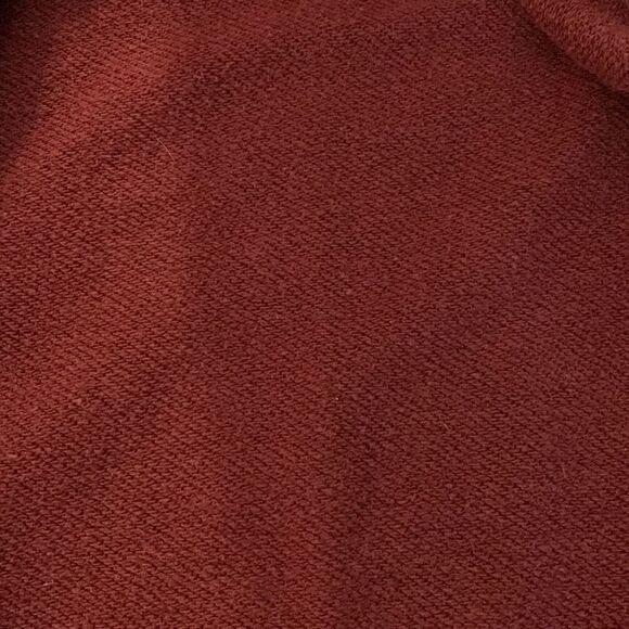 H&M button front hoodie type jacket. Two front pockets distressed at elbows - Picture 15 of 16